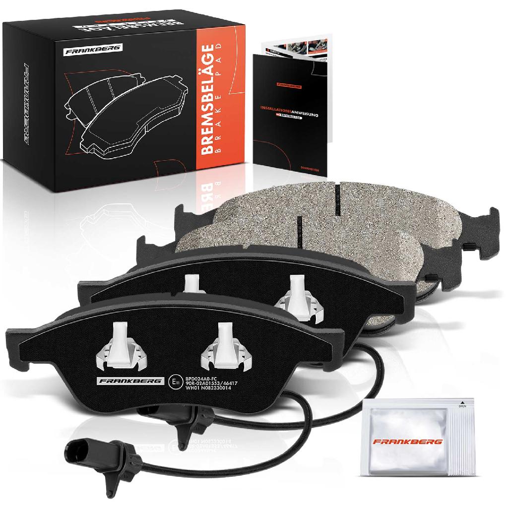 4x Bremsbeläge Vorderachse für Audi A6 Avant A8 VW Phaeton 2.4L 2.8L 2002-2016