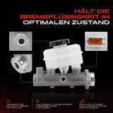 1x Hauptbremszylinder Bremszylinder für Subaru Forester SG Impreza GD GG Legacy III