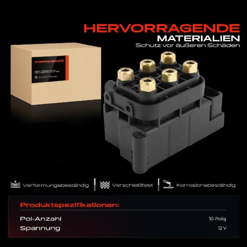 1x Luftfederung Ventilblock für VW Touareg Cayenne Audi Q7 Porsche Bild 1x Luftfederung Ventilblock für VW Touareg Cayenne Audi Q7 Porsche