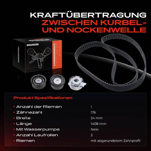 1x Zahnriemensatz Zahnriemen für Opel Astra F 51 52 Calibra A 85 Kadett E CC Vectra A 86 2.0L Bild 1x Zahnriemensatz Zahnriemen für Opel Astra F 51 52 Calibra A 85 Kadett E CC Vectra A 86 2.0L