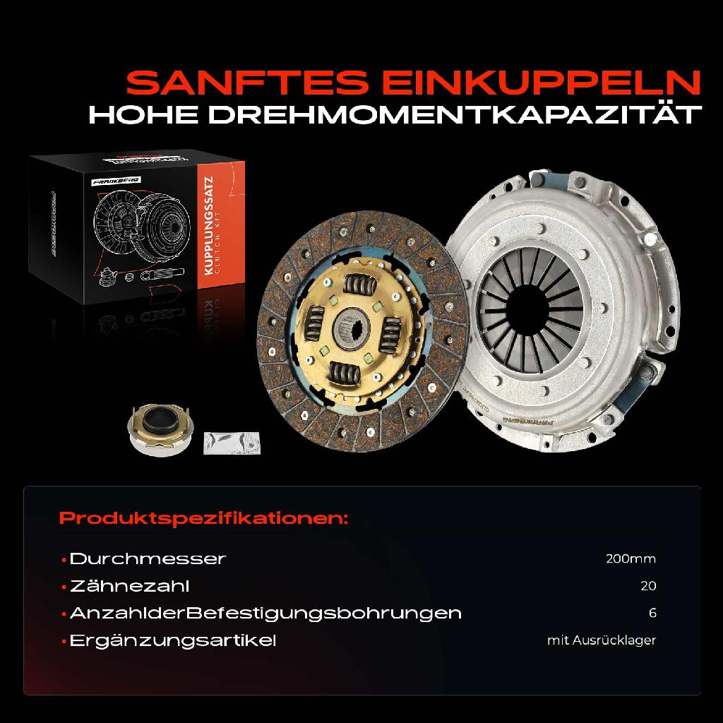 1x Kupplungssatz für Honda Civic IX FK Civic VIII Hatchback FK FN 1.3L