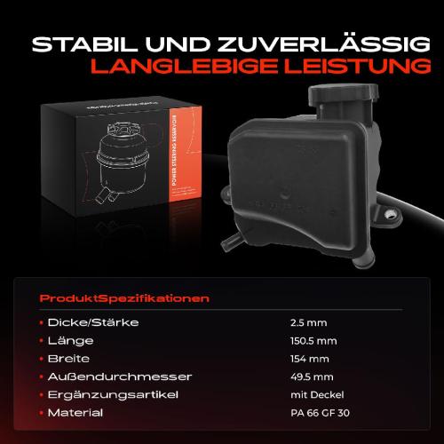 1x Ausgleichsbehälter Servolenkung für Mercedes-Benz Sprinter 3,5-T 906 Bild 1x Ausgleichsbehälter Servolenkung für Mercedes-Benz Sprinter 3,5-T 906