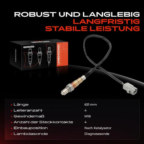 1x Lambdasonde Diagnosesonde Nach Katalysator für Opel Agila Agila H08 Suzuki Splash Swift Bild 1x Lambdasonde Diagnosesonde Nach Katalysator für Opel Agila Agila H08 Suzuki Splash Swift