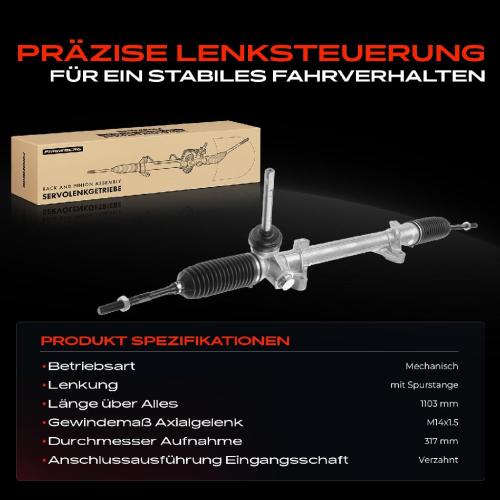 1x Lenkgetriebe Servolenkgetriebe für Nissan Qashqai I J10 Renault Koleos I HY Bild 1x Lenkgetriebe Servolenkgetriebe für Nissan Qashqai I J10 Renault Koleos I HY
