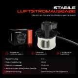 1x Gebläsemotor Innenraumgebläse für Fiat 500 312_ Panda 169 2003-2020