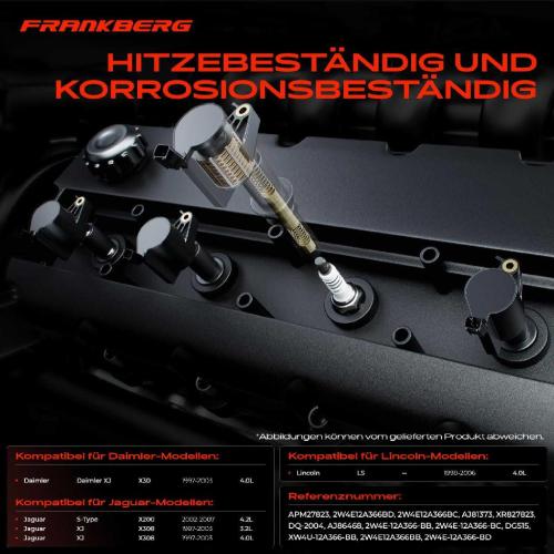 2x Zündmodul Zündspule für Daimler Daimler XJ X30 Jaguar S-Type X200 XJ X308 Lincoln LS 1997-2007 Bild 2x Zündmodul Zündspule für Daimler Daimler XJ X30 Jaguar S-Type X200 XJ X308 Lincoln LS 1997-2007