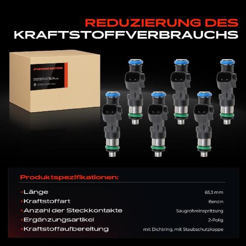 6x Einspritzventil Einspritzdüse für Chrysler 300 C Sebring Dodge Charger Journey Bild 6x Einspritzventil Einspritzdüse für Chrysler 300 C Sebring Dodge Charger Journey