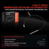 3x Seilzug Feststellbremse Mitte für VW Sharan Ford Galaxy Seat Alhambra