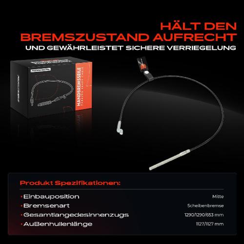 3x Seilzug Feststellbremse Mitte für VW Sharan Ford Galaxy Seat Alhambra Bild 3x Seilzug Feststellbremse Mitte für VW Sharan Ford Galaxy Seat Alhambra