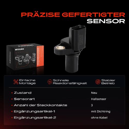 1x Nockenwellenposition Sensor für Mitsubishi ASX Colt VI Lancer VIII Pajero IV Bild 1x Nockenwellenposition Sensor für Mitsubishi ASX Colt VI Lancer VIII Pajero IV