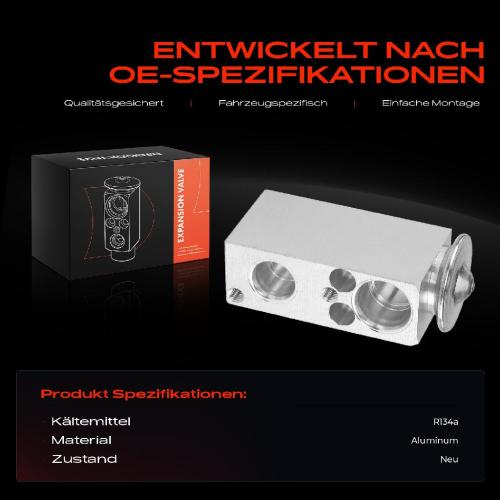 1x Expansionsventil Klimaanlage für Mercedes-Benz W204 S204 C204 W212 S212 Bild 1x Expansionsventil Klimaanlage für Mercedes-Benz W204 S204 C204 W212 S212