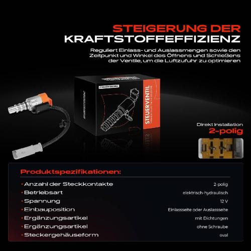 1x Steuerventil Nockenwellenverstellung für Ford Focus Citroën Opel Peugeot Toyota Bild 1x Steuerventil Nockenwellenverstellung für Ford Focus Citroën Opel Peugeot Toyota