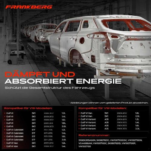 1x Stossfänger Stoßstangenträger für VW Golf Plus Golf VI Caddy III Bild 1x Stossfänger Stoßstangenträger für VW Golf Plus Golf VI Caddy III