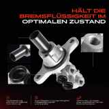1x Hauptbremszylinder Bremszylinder für Citroën C4 Peugeot 307 308 Nissan 200 SX