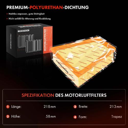 2x Luftfilter Filtereinsatz für VW Polo 6C1 6R1 9N Fox Seat Ibiza 6J 6P Skoda Roomster Fabia Bild 2x Luftfilter Filtereinsatz für VW Polo 6C1 6R1 9N Fox Seat Ibiza 6J 6P Skoda Roomster Fabia