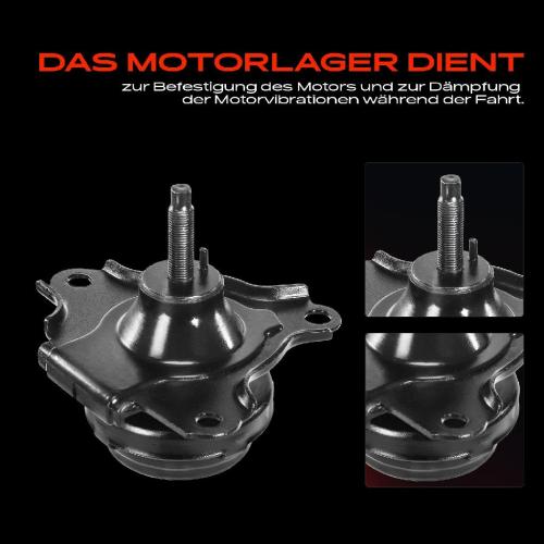 2x Motorlager Rechts für Honda Civic VII ES ET 1.3L 2003-2005 Bild 2x Motorlager Rechts für Honda Civic VII ES ET 1.3L 2003-2005