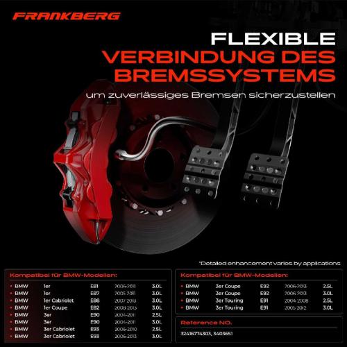 1x Ausgleichsbehälter Schlauch für BMW 1 E81 E82 E87 E88 3 E90 E91 E92 E93 2.5L 3.0L Bild 1x Ausgleichsbehälter Schlauch für BMW 1 E81 E82 E87 E88 3 E90 E91 E92 E93 2.5L 3.0L