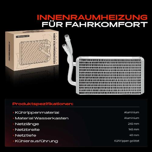 1x Wärmetauscher Innenraumheizung für Ford Transit Bus FB Kasten FA 2000-2006 Bild 1x Wärmetauscher Innenraumheizung für Ford Transit Bus FB Kasten FA 2000-2006