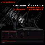 2x Fahrwerksfeder Vorderachse für Audi A3 8P1 A3 Sportback 8PA 1.8L 1.9L 2.0L 2003-2013
