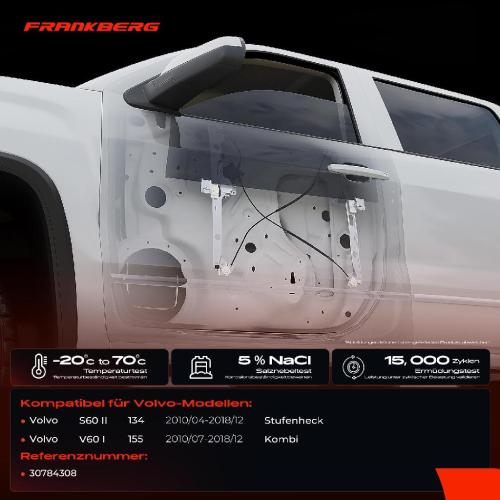 Frankberg 1x Fensterheber Hinten Links für Volvo S60 134 2010-2018 Bild Frankberg 1x Fensterheber Hinten Links für Volvo S60 134 2010-2018