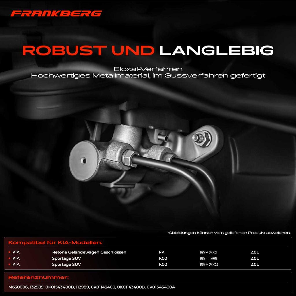 1x Hauptbremszylinder Bremszylinder für KIA Sportage SUV K00 2.0L 1994-2003