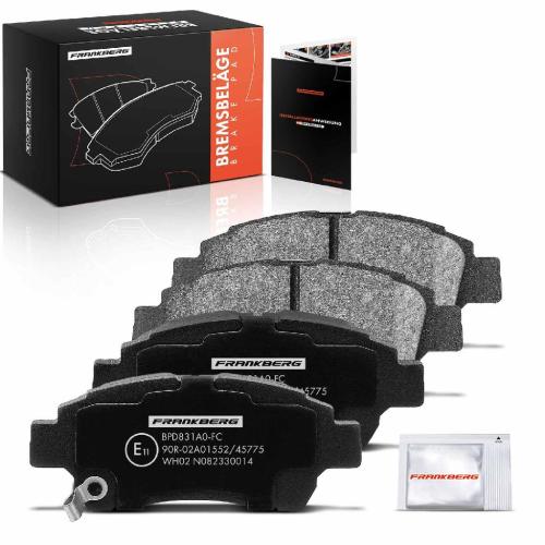 4x Bremsbeläge Vorderachse für Toyota Yaris P1 1.0L 1.3L 1.4L 1999-2005 Bild 4x Bremsbeläge Vorderachse für Toyota Yaris P1 1.0L 1.3L 1.4L 1999-2005