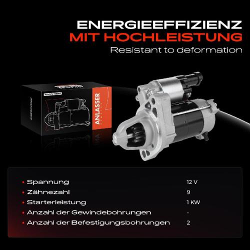 1x Anlasser Starter für Honda Civic VII Hatchback EP EU EV CR-V II RD FR-V BE Stream RN 2.0L 2001-2009 Bild 1x Anlasser Starter für Honda Civic VII Hatchback EP EU EV CR-V II RD FR-V BE Stream RN 2.0L 2001-2009