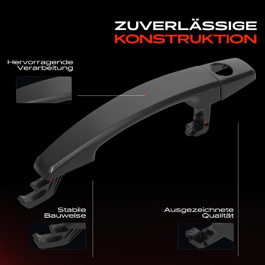 1x Türgriff Vorne Links außen für Chevrolet Cruze Schrägheck Station Wagon Opel Astra J Caravan GTC Stufenheck