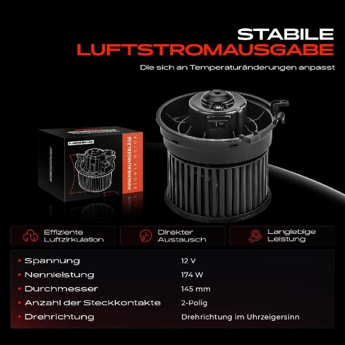 Frankberg 1x Gebläsemotor Innenraumgebläse für Nissan Qashqai I J10 NJ10 X-Trail T31 Rogue Bild Frankberg 1x Gebläsemotor Innenraumgebläse für Nissan Qashqai I J10 NJ10 X-Trail T31 Rogue