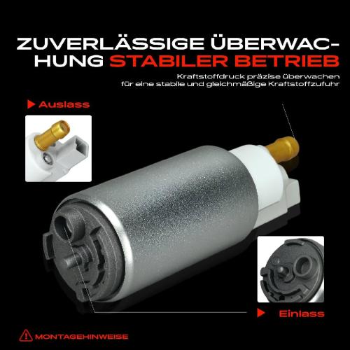 Frankberg 1x Kraftstoffpumpe für Audi 90 Ford Fiesta IV V KA Mondeo I Stufenheck Turnier II Puma Pritsche/Fahrgestell Bild Frankberg 1x Kraftstoffpumpe für Audi 90 Ford Fiesta IV V KA Mondeo I Stufenheck Turnier II Puma Pritsche/Fahrgestell