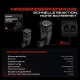 2x Parksensor PDC Sensor Vorne und Hinten für Tesla Model S 5YJS Model X 5YJX 75D 90D