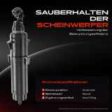 1x Scheinwerferreinigung Waschwasserdüse Vorne Links für BMW X5 X6 F15 F16 F85 F86 2013-2018