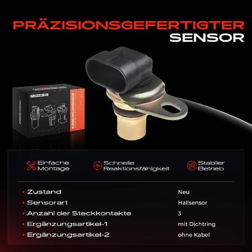 1x Nockenwellenposition Sensor für Isuzu Trooper III Opel Frontera B Monterey B 3.2L 3.5L Bild 1x Nockenwellenposition Sensor für Isuzu Trooper III Opel Frontera B Monterey B 3.2L 3.5L