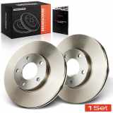 Frankberg 2x Bremsscheiben Vorderachse für Mazda 3 Stufenheck 5 1.4L 1.6L 1.8L 2.0L Bj ab 2003