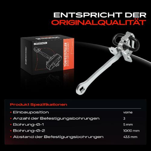 1x Türfeststeller Türfangband Türstopper Vorne für Opel Vectra B CC Caravan J96 Bild 1x Türfeststeller Türfangband Türstopper Vorne für Opel Vectra B CC Caravan J96