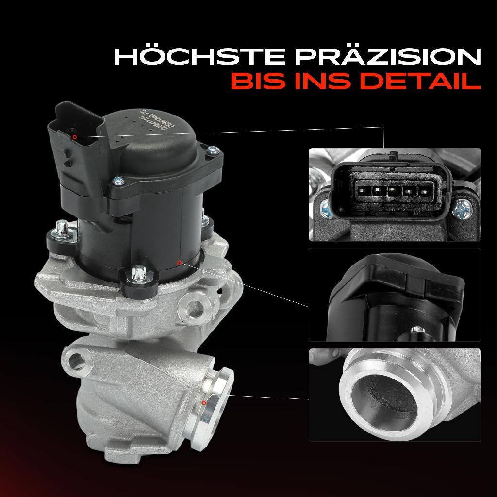 1x AGR-Ventil Abgasrückführungsventil für Citroën C1 C2 Enterprise C3 I II Pluriel Nemo Ford Peugeot Toyota