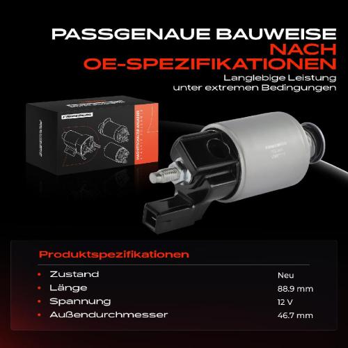 1x Magnetschalter Starter für Citroën C3 C4 DS3 Opel Crossland X Peugeot 208 2008 Bild 1x Magnetschalter Starter für Citroën C3 C4 DS3 Opel Crossland X Peugeot 208 2008