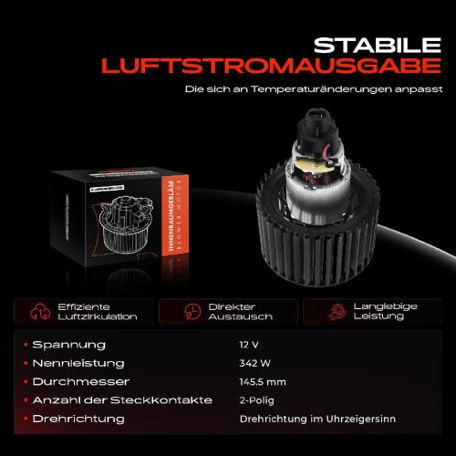 Frankberg 1x Gebläsemotor Innenraumgebläse für Audi A8 4E2 4E8 2002-2010 Bild Frankberg 1x Gebläsemotor Innenraumgebläse für Audi A8 4E2 4E8 2002-2010