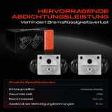2x Radbremszylinder Hinten für Chevrolet Cruze Aveo J300 2009-2017
