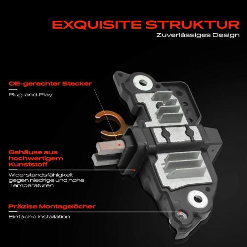 1x Lichtmaschinenregler Generatorregler für Mercedes-Benz W203 S203 B901 B902 Bild 1x Lichtmaschinenregler Generatorregler für Mercedes-Benz W203 S203 B901 B902