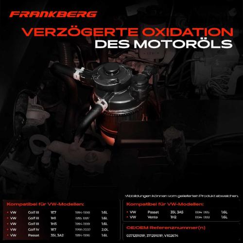 1x Ventil Kurbelgehauseentluftung für VW Golf III Passat Vento 1.6L 1994-1999 Bild 1x Ventil Kurbelgehauseentluftung für VW Golf III Passat Vento 1.6L 1994-1999