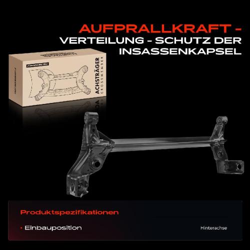 1x Achskörper Achsträger Motorträger Hinterachse für Opel Corsa B 73 78 79 Corsa C X01 Tigra Bild 1x Achskörper Achsträger Motorträger Hinterachse für Opel Corsa B 73 78 79 Corsa C X01 Tigra