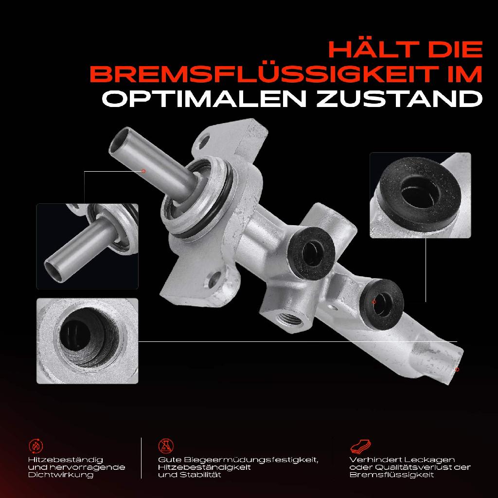 1x Hauptbremszylinder Bremszylinder für Toyota Corolla E12 E11 E15 1.4L-2.0L