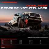 2x Domlager Federbeinstütz lager für Fiat 500L 351 352 Bj ab 2012 0.9L-1.6L