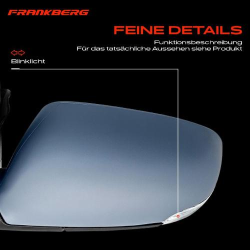 Frankberg 1x Au enspiegel Links f r VW Touran 1T1 1T2 1.4L 1.6L 1.9L 2.0L 2003-2010 Bild Frankberg 1x Au enspiegel Links f r VW Touran 1T1 1T2 1.4L 1.6L 1.9L 2.0L 2003-2010
