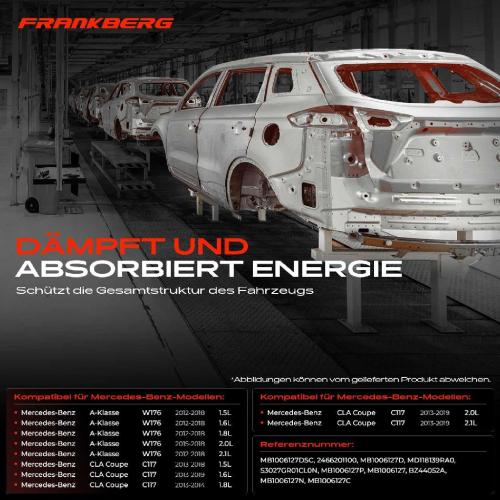 1x Stossfänger Stoßstangenträger für Mercedes-Benz A-Klasse W176 B-Klasse W242 W246 Bild 1x Stossfänger Stoßstangenträger für Mercedes-Benz A-Klasse W176 B-Klasse W242 W246