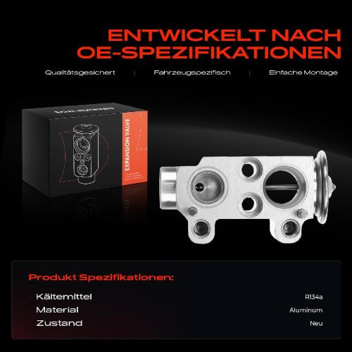 1x Expansionsventil Klimaanlage für BMW 1er E81 E82 E87 3er E90 E91 E92 E93 X1 X3 Bild 1x Expansionsventil Klimaanlage für BMW 1er E81 E82 E87 3er E90 E91 E92 E93 X1 X3