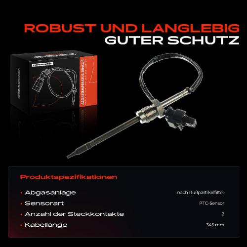 1x Abgastemperatursensor für Mercedes Benz W204 S204 W212 C207 A207 C218 W169 S212 Bild 1x Abgastemperatursensor für Mercedes Benz W204 S204 W212 C207 A207 C218 W169 S212