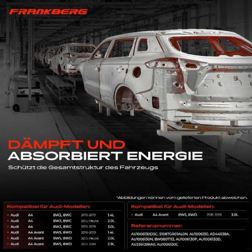 1x Stossfänger Stoßstangenträger für Audi A4 Avant 8W5 8WD 8W2 8WC Bild 1x Stossfänger Stoßstangenträger für Audi A4 Avant 8W5 8WD 8W2 8WC