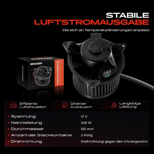 1x Gebläsemotor Innenraumgebläse für Ford Focus Stufenheck Turnier Mondeo III Bild 1x Gebläsemotor Innenraumgebläse für Ford Focus Stufenheck Turnier Mondeo III